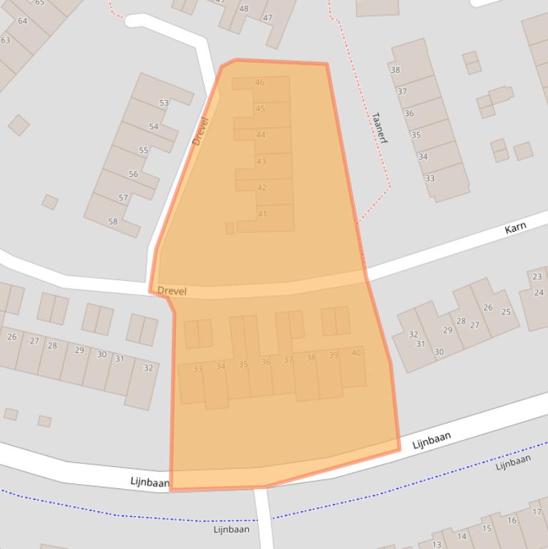 Kaart van postcodegebied 1141JZ.