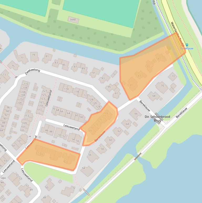 Kaart van postcodegebied 1141KL.