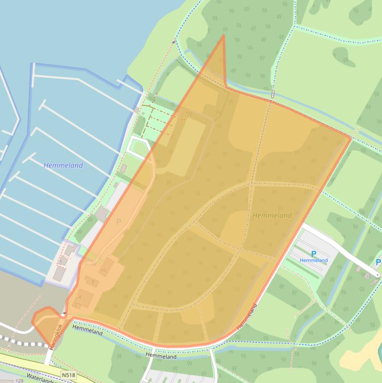 Kaart van postcodegebied 1141LD.