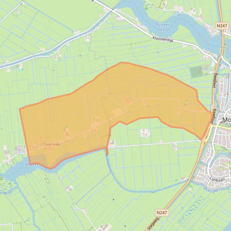 Kaart van postcodegebied 1141PD.