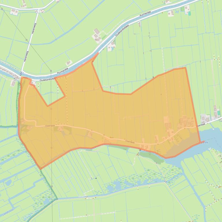 Kaart van postcodegebied 1141PE.