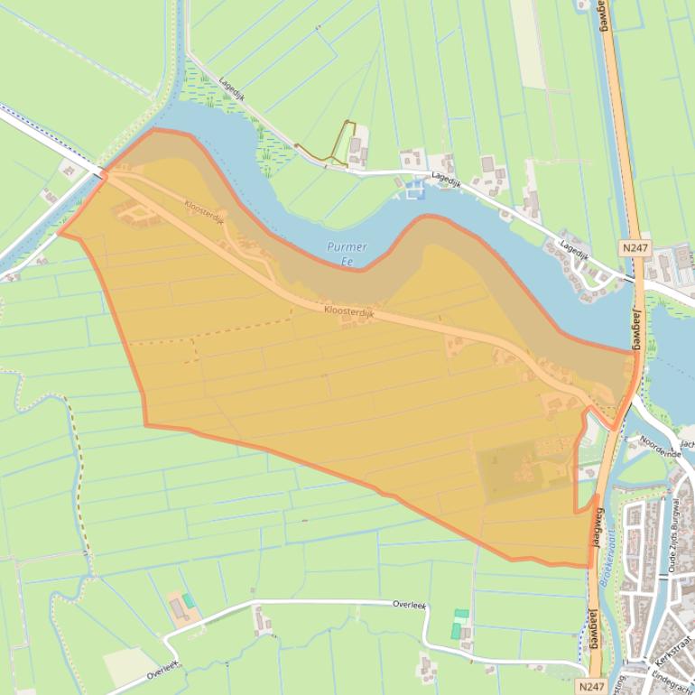 Kaart van postcodegebied 1141PJ.