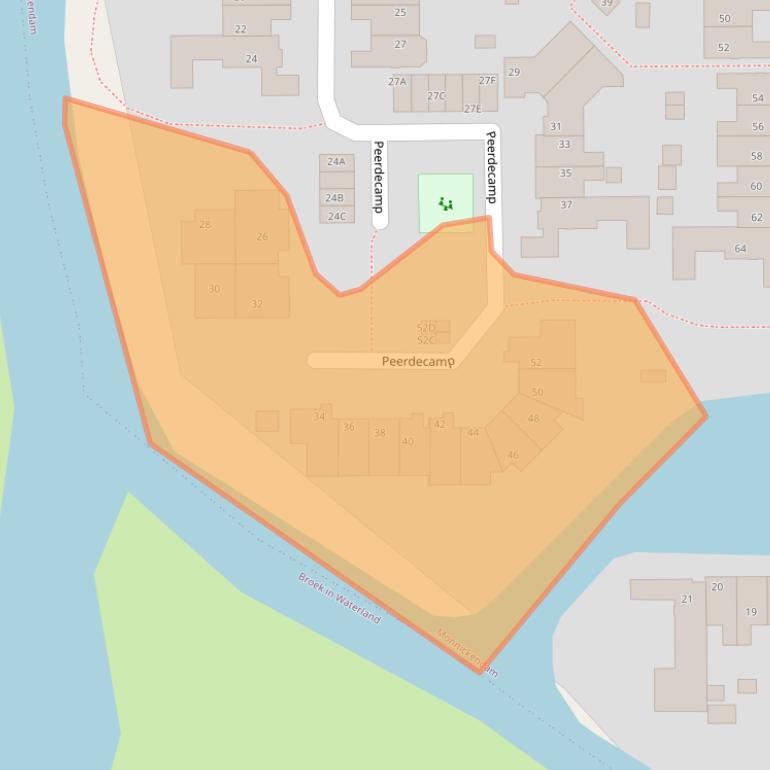 Kaart van postcodegebied 1141RP.