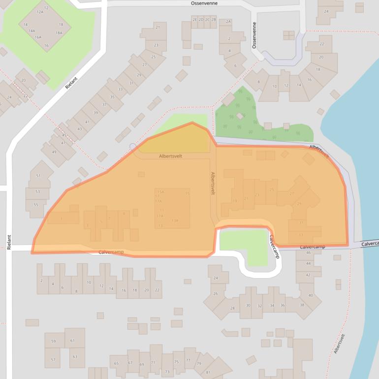 Kaart van postcodegebied 1141RT.