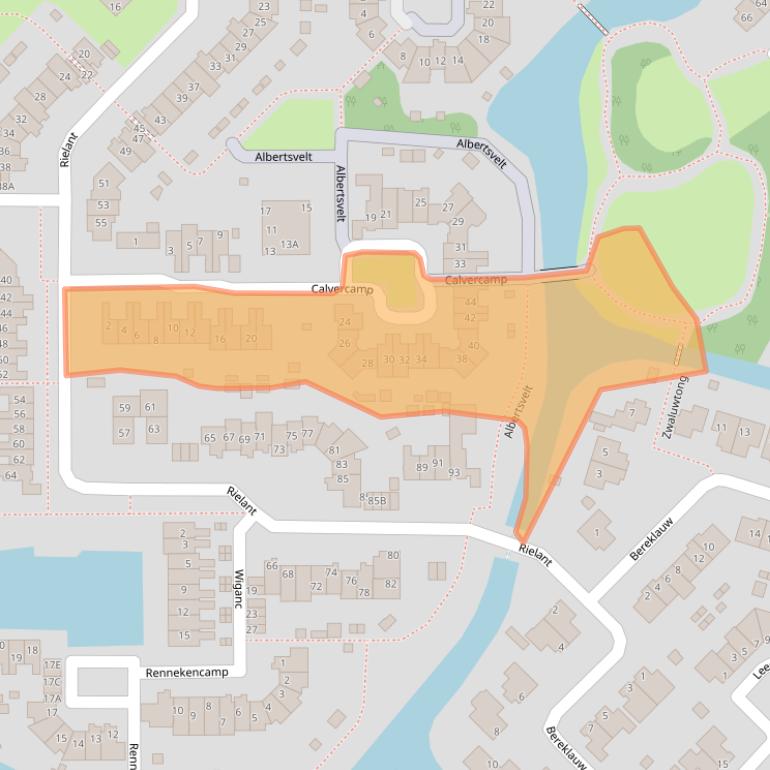 Kaart van postcodegebied 1141RV.
