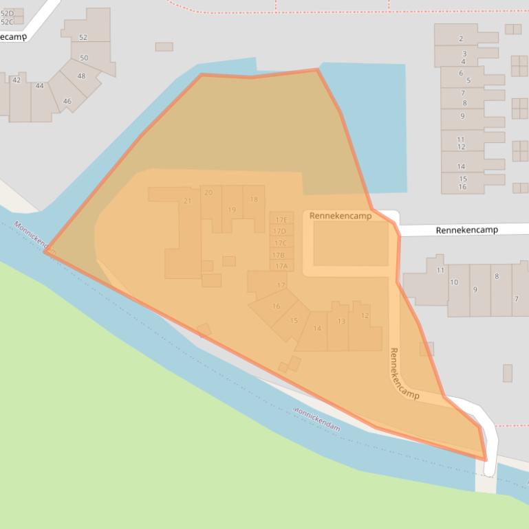 Kaart van postcodegebied 1141RZ.