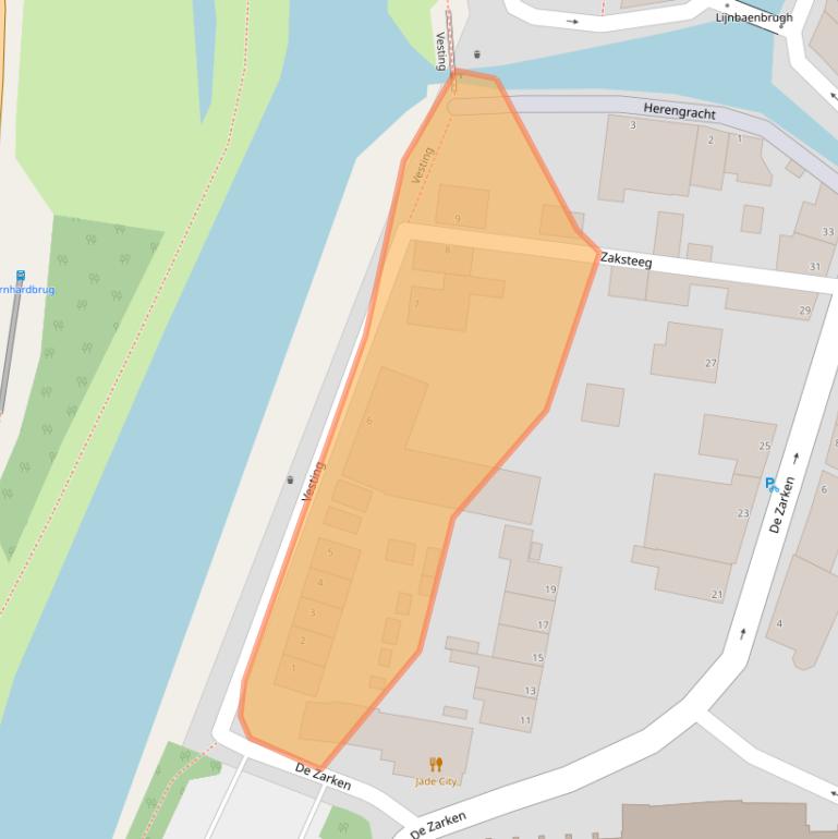 Kaart van postcodegebied 1141TS.