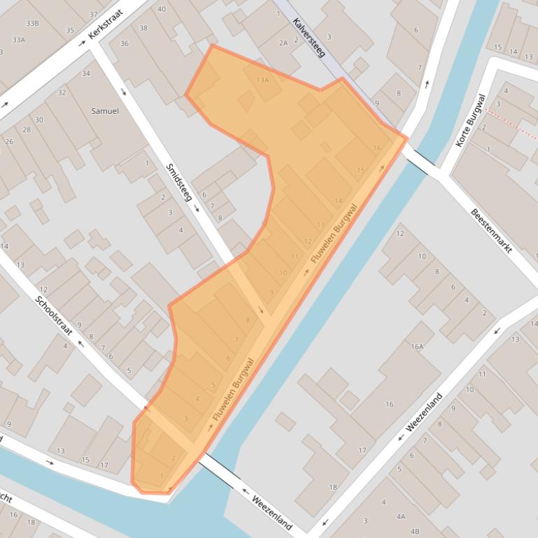 Kaart van postcodegebied 1141TX.