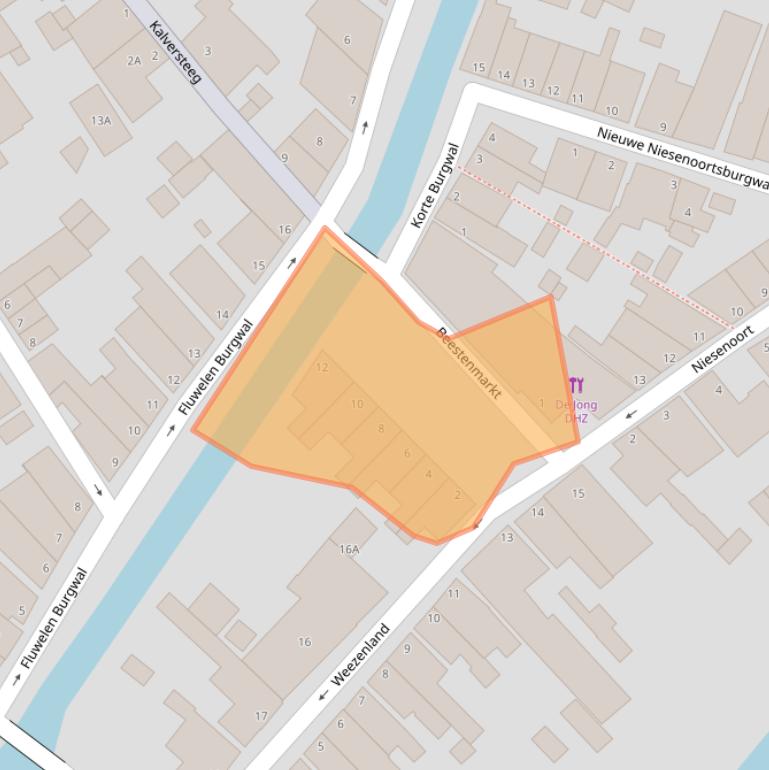 Kaart van postcodegebied 1141VR.