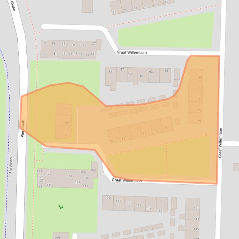 Kaart van postcodegebied 1141XC.