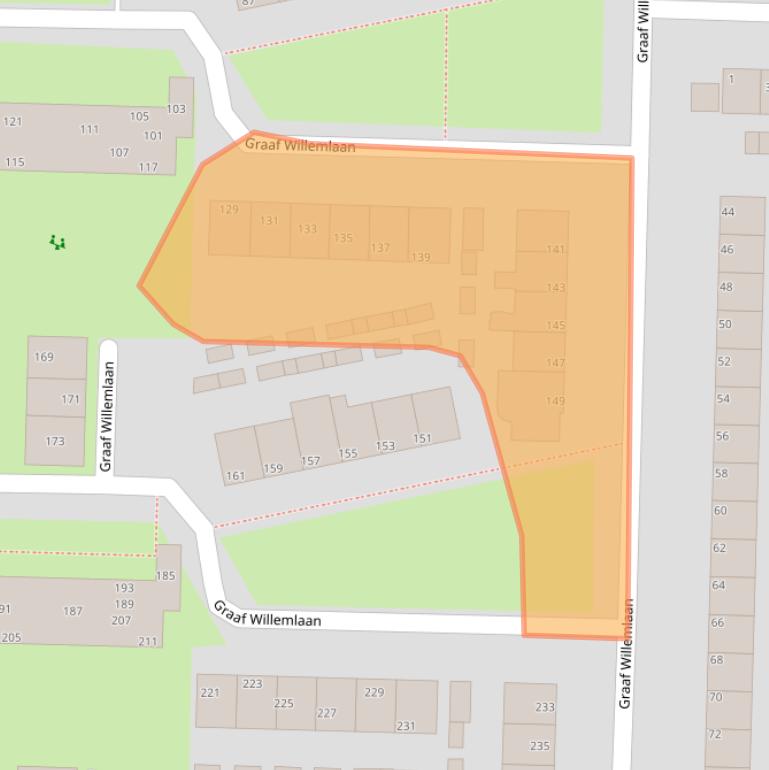 Kaart van postcodegebied 1141XE.
