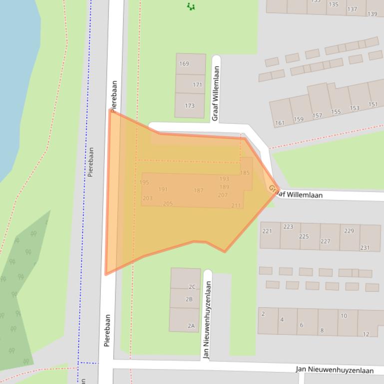 Kaart van postcodegebied 1141XH.