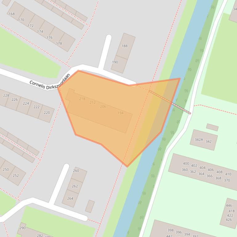 Kaart van postcodegebied 1141ZG.