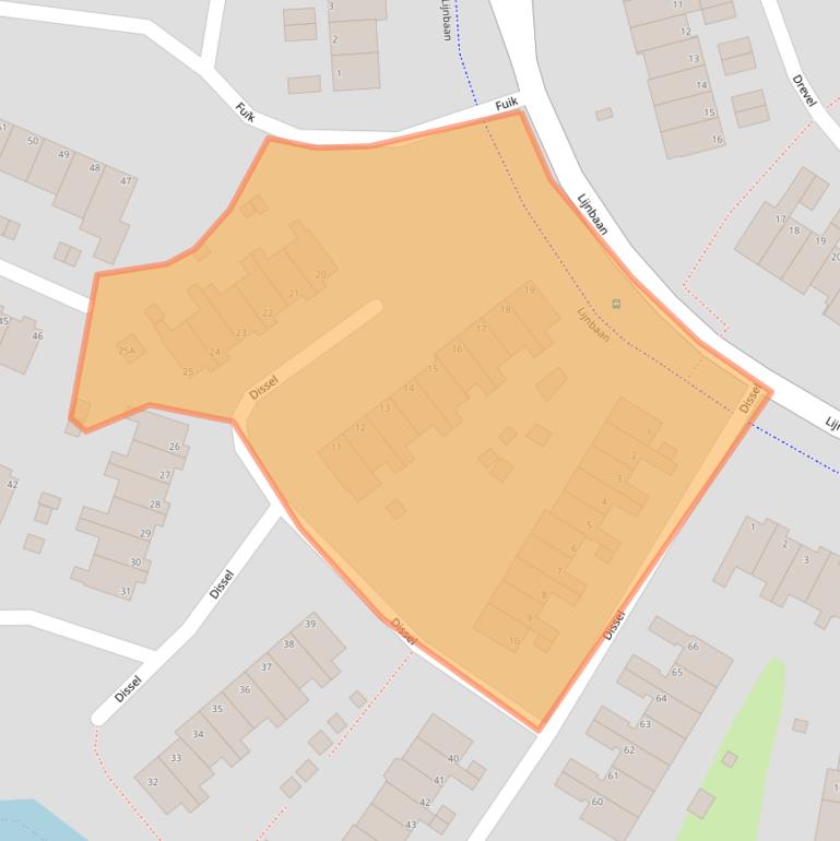 Kaart van postcodegebied 1141ZL.