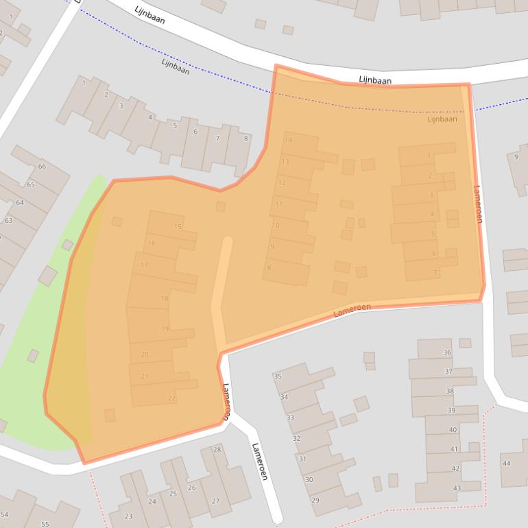 Kaart van postcodegebied 1141ZT.