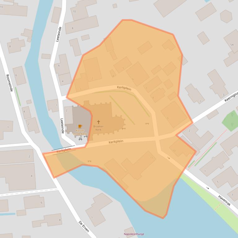 Kaart van postcodegebied 1151AH.