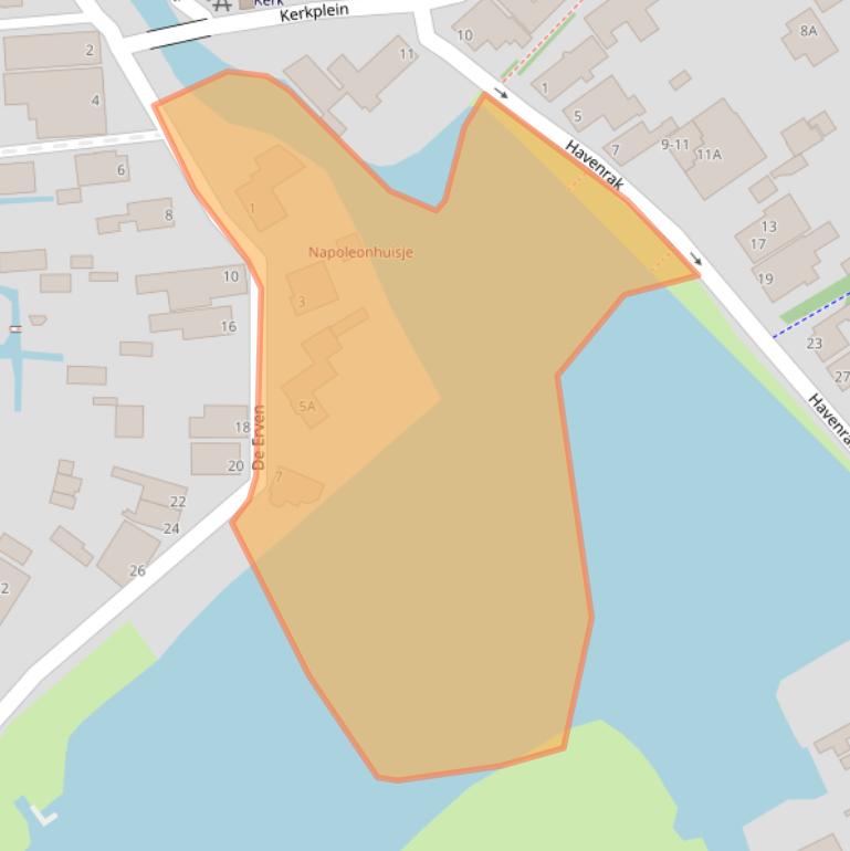 Kaart van postcodegebied 1151AR.