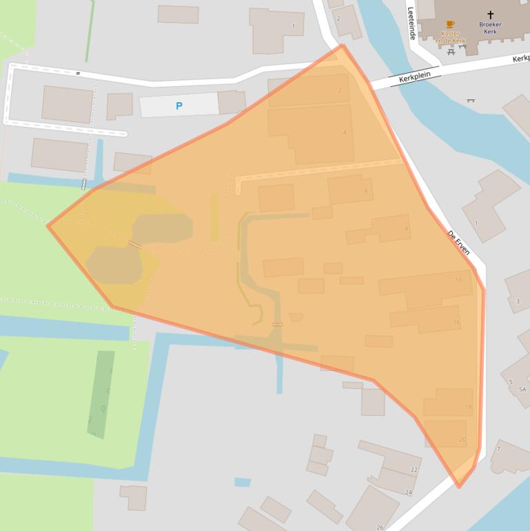 Kaart van postcodegebied 1151AS.