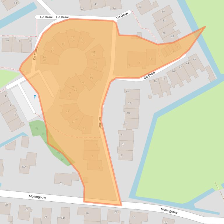 Kaart van postcodegebied 1151CD.