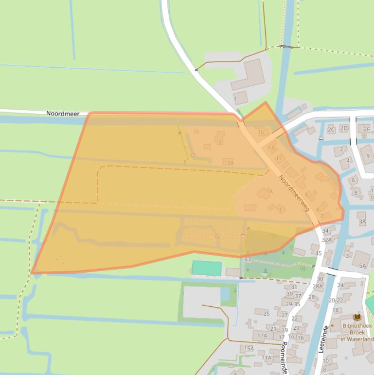 Kaart van postcodegebied 1151CV.