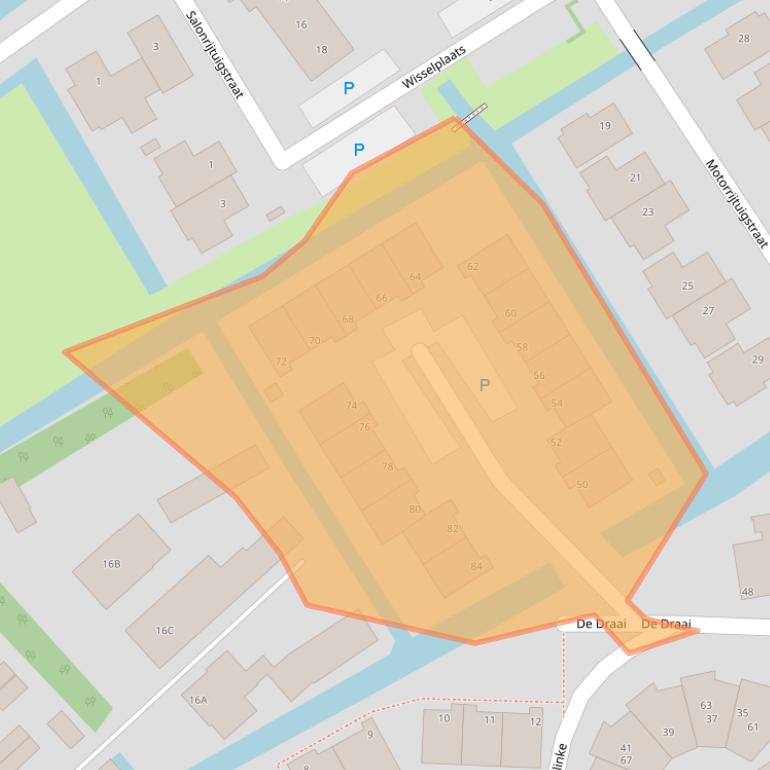 Kaart van postcodegebied 1151DE.