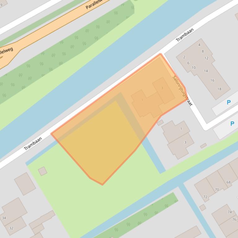 Kaart van postcodegebied 1151DG.