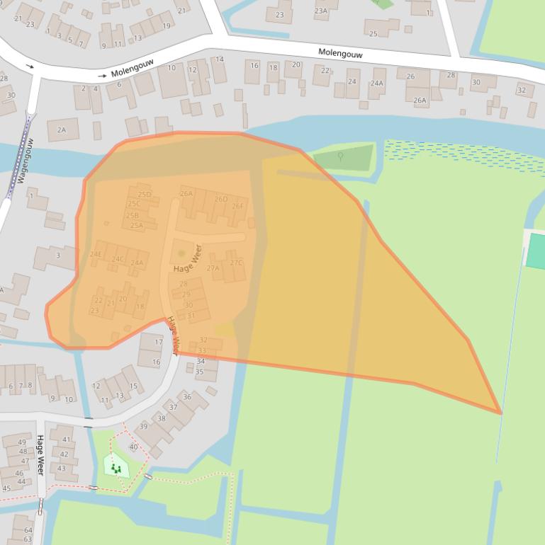 Kaart van postcodegebied 1151EP.