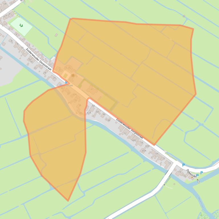 Kaart van postcodegebied 1153PD.