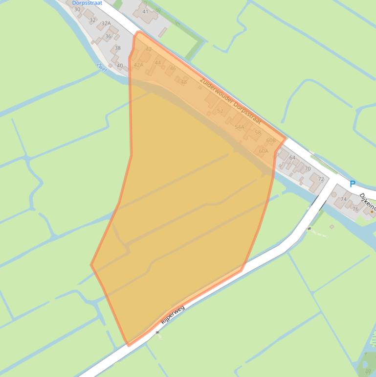 Kaart van postcodegebied 1153PE.