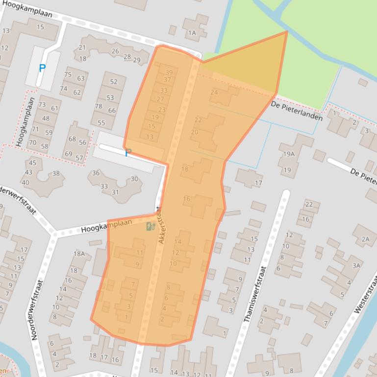 Kaart van postcodegebied 1156AE.