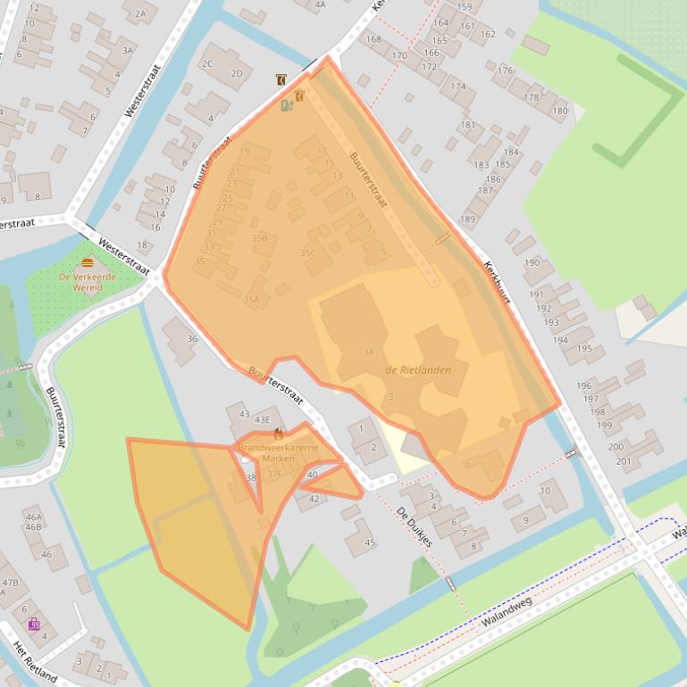 Kaart van postcodegebied 1156AP.