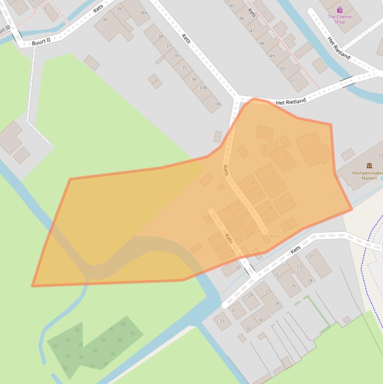 Kaart van postcodegebied 1156AT.