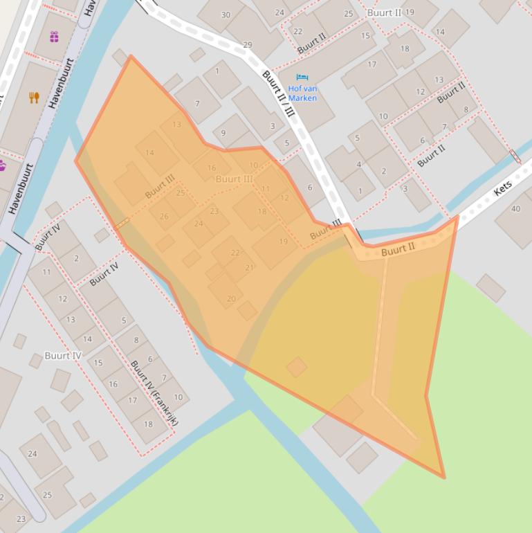 Kaart van postcodegebied 1156BE.