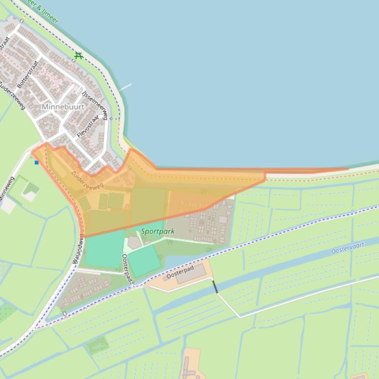 Kaart van postcodegebied 1156BV.