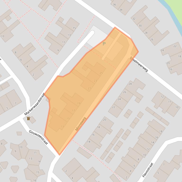 Kaart van postcodegebied 1156BZ.