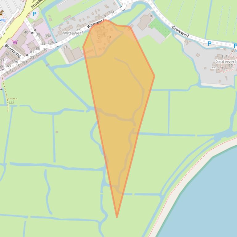 Kaart van postcodegebied 1156CS.