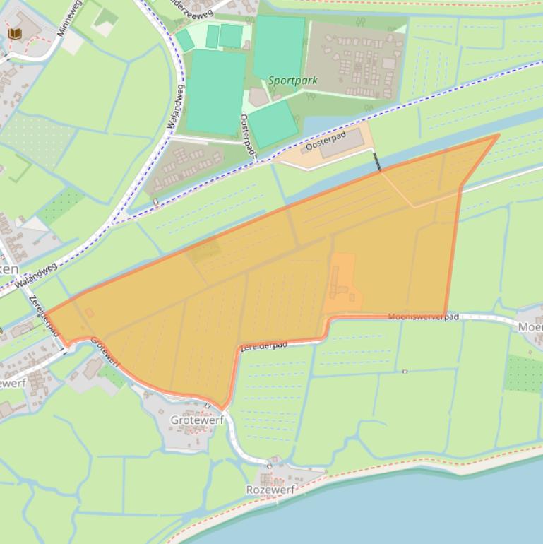 Kaart van postcodegebied 1156CZ.