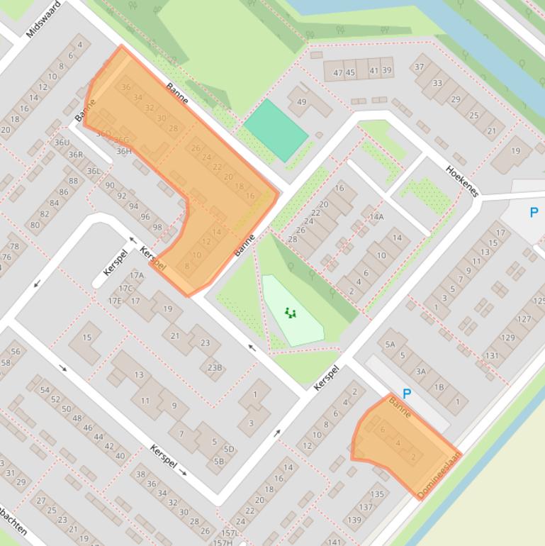 Kaart van postcodegebied 1161BK.