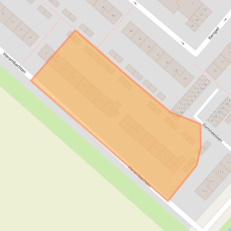 Kaart van postcodegebied 1161BR.