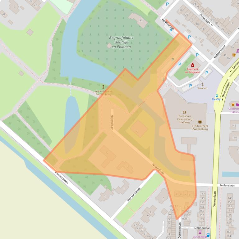 Kaart van postcodegebied 1161CH.