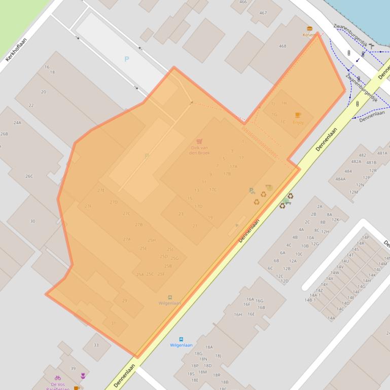 Kaart van postcodegebied 1161CK.