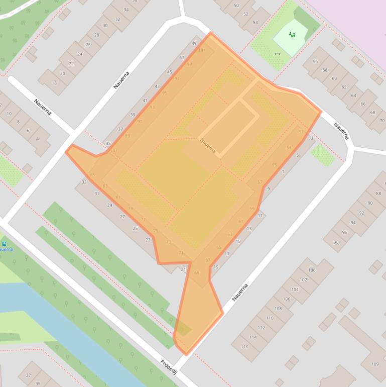 Kaart van postcodegebied 1161DR.