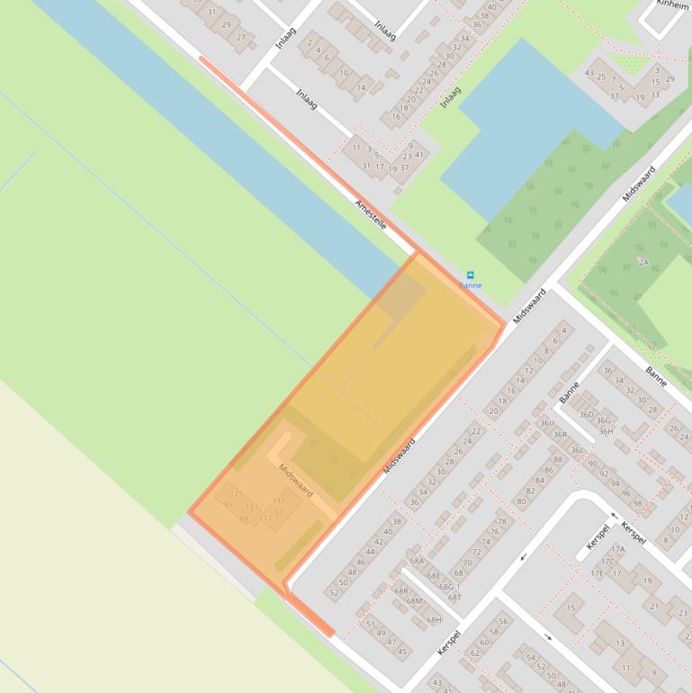 Kaart van postcodegebied 1161DX.
