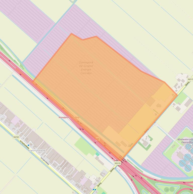 Kaart van postcodegebied 1161EZ.