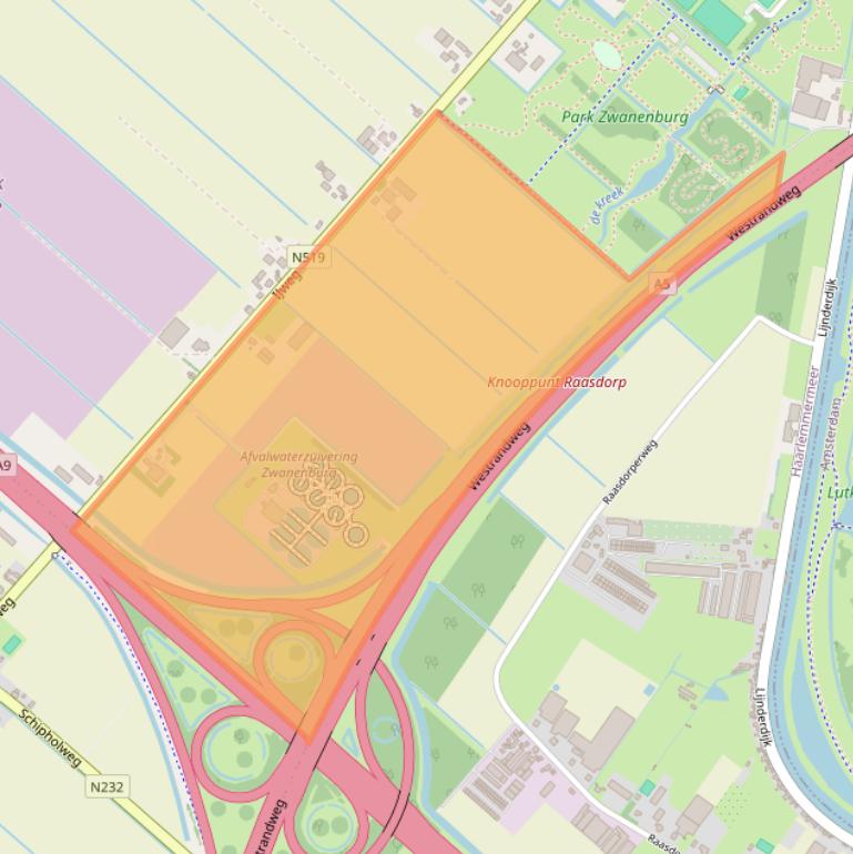 Kaart van postcodegebied 1161GG.