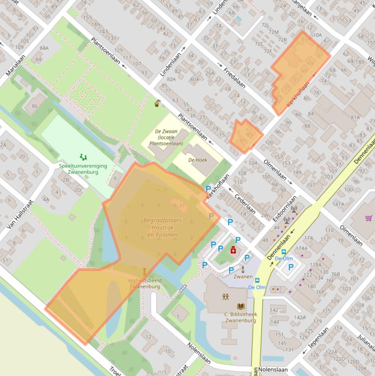 Kaart van postcodegebied 1161JB.