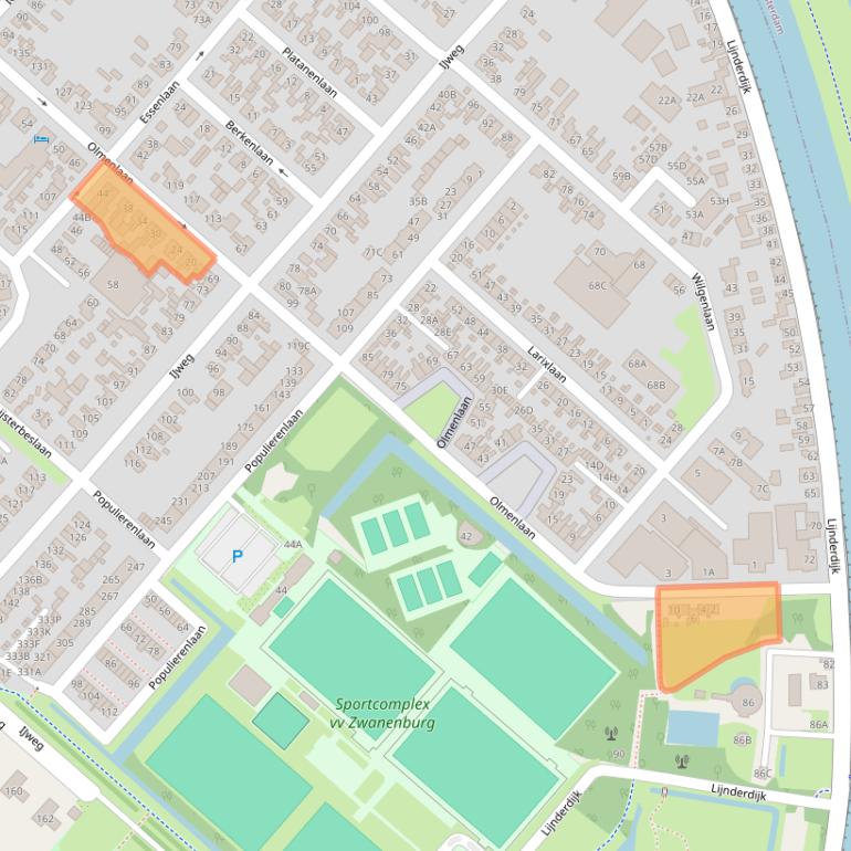 Kaart van postcodegebied 1161JW.