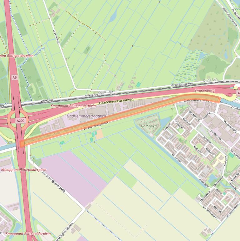 Kaart van postcodegebied 1161NJ.