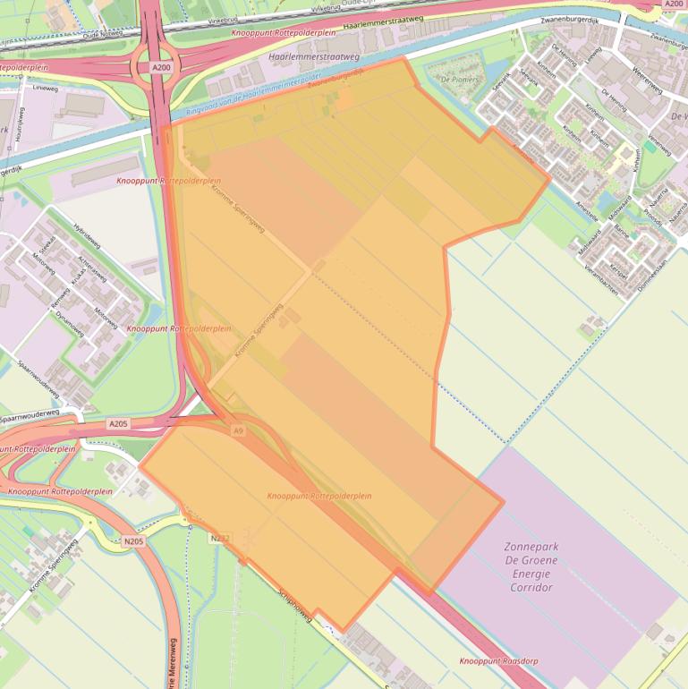 Kaart van postcodegebied 1161NK.