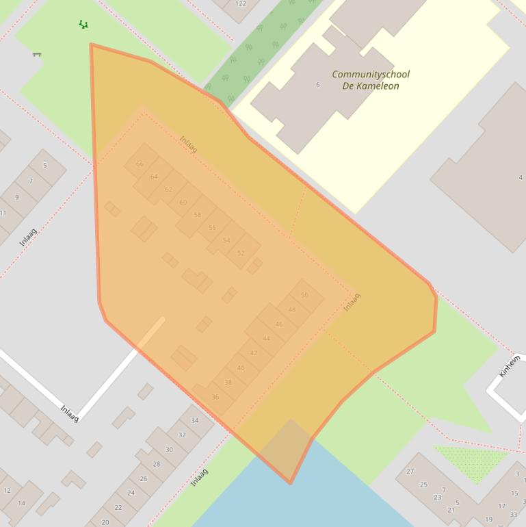 Kaart van postcodegebied 1161RC.